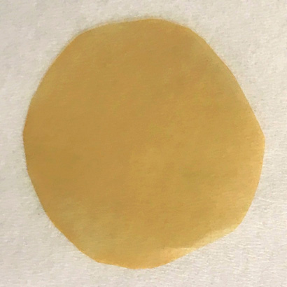 circular sheet of PAF polymer