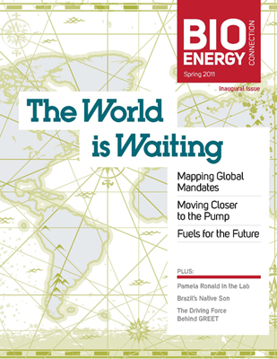 A magazine cover titled 'The World Is Waiting'. 