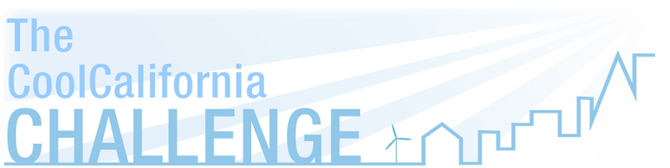 A logo that reads: 'the Cool California Challenge' in blue text.