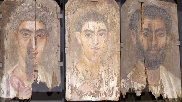 Roman-era Egyptian mummy portraits
