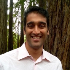 Akash Kumar headshot in wooded background