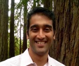 Akash Kumar headshot in wooded background