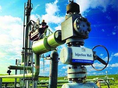  carbon dioxide injection well in Australia.