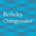 Berkeley Changemaker logo on blue background
