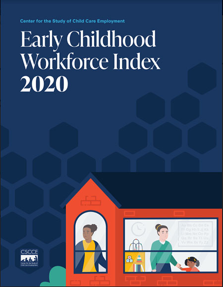 the cover of the 2020 Early Childhood Workforce Index