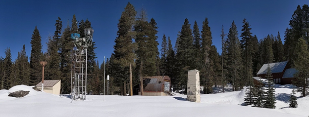 CSSL buildings in snow