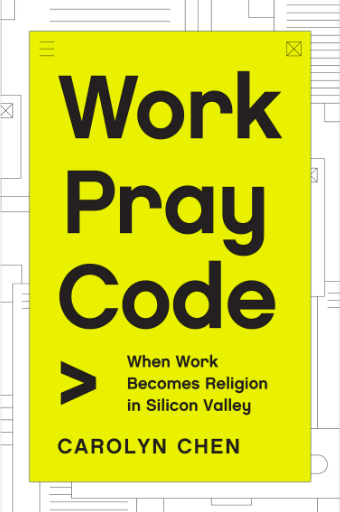 Yellow book cover of Work Pray Code