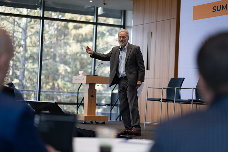 Crypto industry leaders, scholars, government and consumer groups collaborated on blockchain policy and regulations at a summit last week hosted by Berkeley’s Center for Responsible, Decentralized Intelligence and the California Department of Financial Protection and Innovation. (UC Berkeley photo by Julian Meyn)