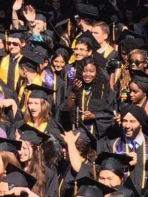 Diverse graduates of UC Berkeley