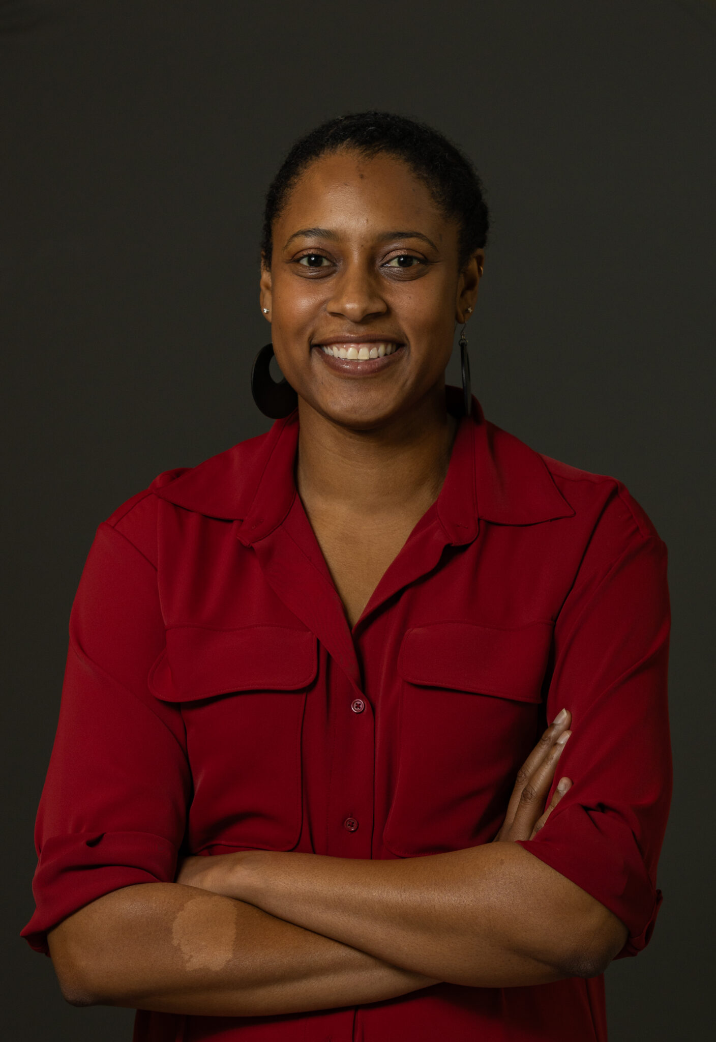 headshot of woman smiling