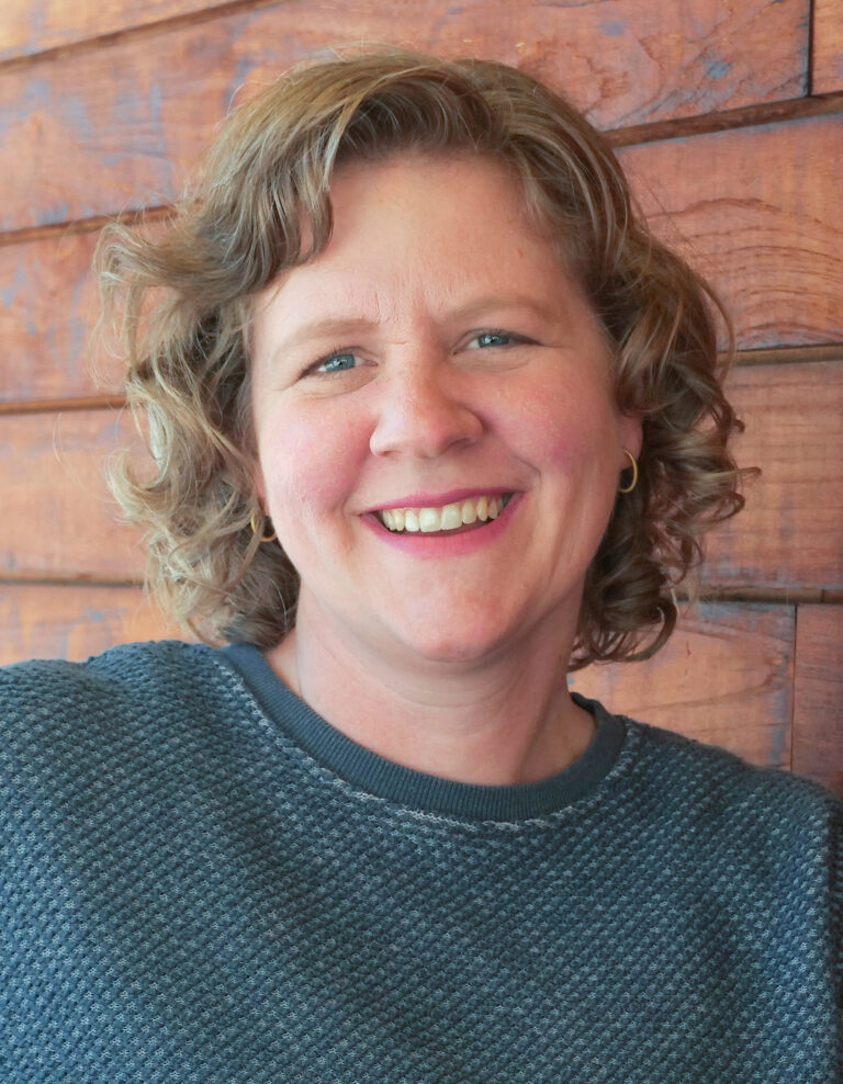 headshot of woman smiling