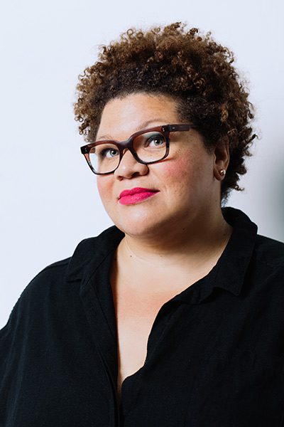 headshot of woman in glasses