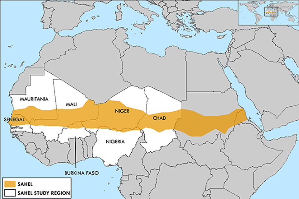 map of Samel