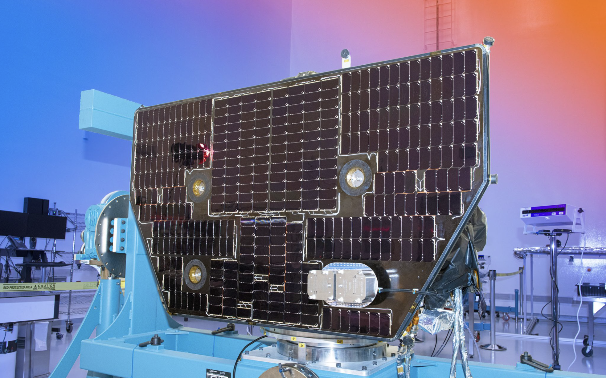 image of a Carruthers spacecraft assembly. (Credit: BAE Systems.)