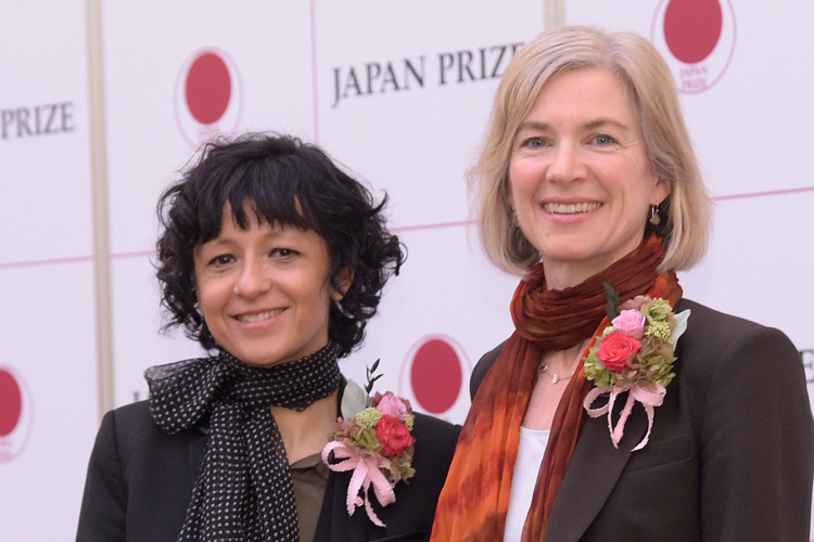 Emmanuelle Charpentier and Jennifer Doudna