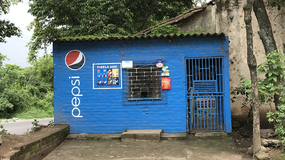 Pepsi stand