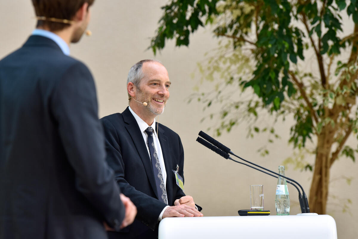 John Hartwig presentation at the Emanuel Merck lectureship award ceremony in Germany