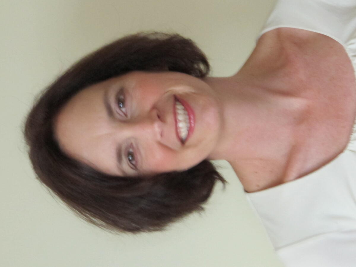 headshot of woman smiling