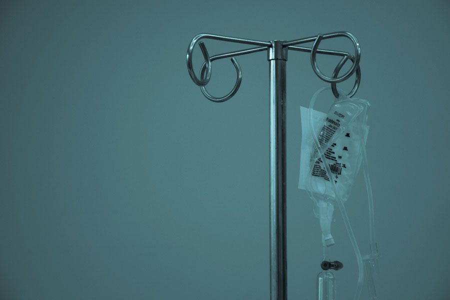 image of an IV drip