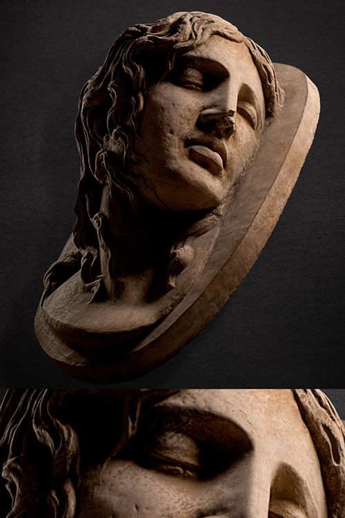Plaster cast of the “Ludovisi Medusa"