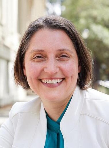 headshot of woman smiling