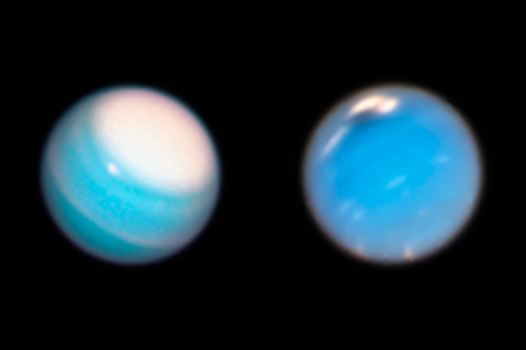 new views of Uranus and Neptune