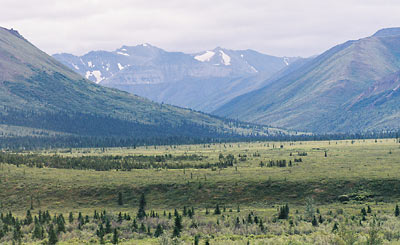 A Mountain range.