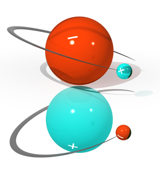 A digital illustration of Atoms.