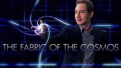 Thumbnail of a video titled 'The Fabric of the cosmos' with Alex Filippenko.