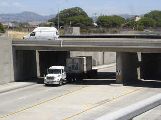 an overpass.