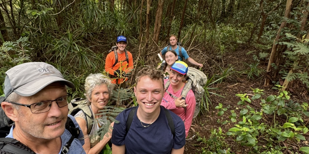 Field work in on Oahu