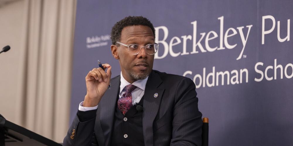 Professor David C. Wilson on stage