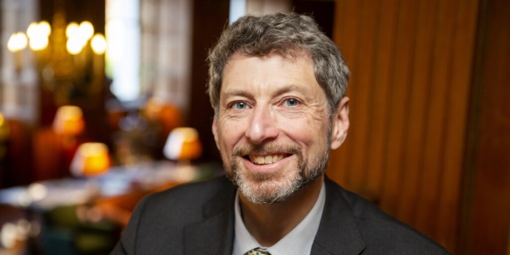 photo of Ben Hermalin in office