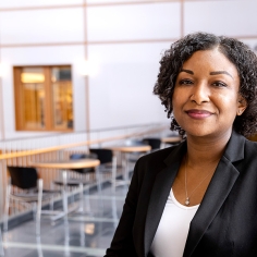 Cesunica Ivey in Stanley Hall