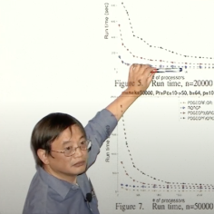 Ming at a research conference