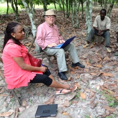 Working with cocoa farmers in Côte d'Ivoire