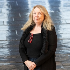 Teresa Head-Gordon standing with hands crossed in front