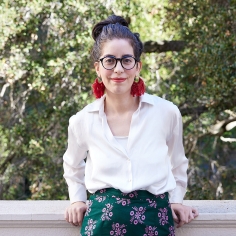 Daniella Cádiz Bedini standing in outside setting