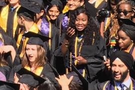 Diverse UC Berkeley graduates