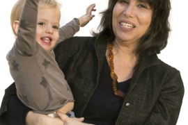 photo of Alison Gopnik and her grandson Atticus