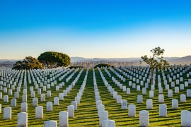 Fort Rosenkrans Cemetery in San Diego.