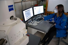 Demonstration of Zeiss microscope