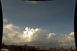 Animated gif showing 14 minutes of cloud movement.