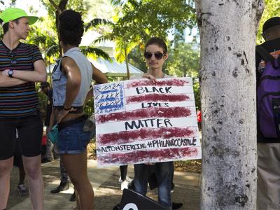 Black Lives Matter rally in Fort Lauderdale in July 2016. (iStock photo.)