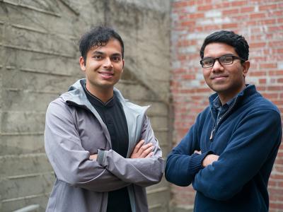 UC Berkeley students Ash Bhat and Rohan Phadte