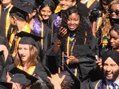 Diverse UC Berkeley graduates
