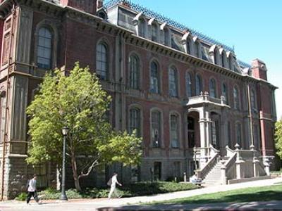 A photo of Berkeley's South Hall