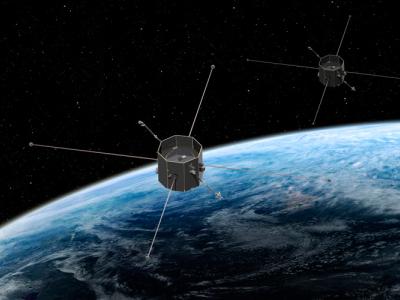 twin TRACERS satellites orbiting Earth