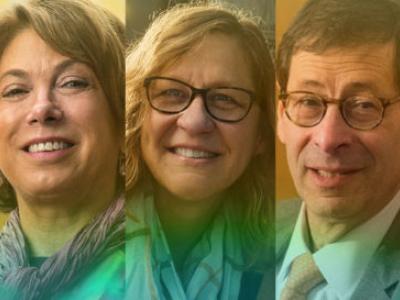 Headshots of three Berkeley economists appointed to Gov. Gavin Newsom's Council of Economic Advisors: Laura D. Tyson, Hilary Hoynes and Maurice Obstfeld