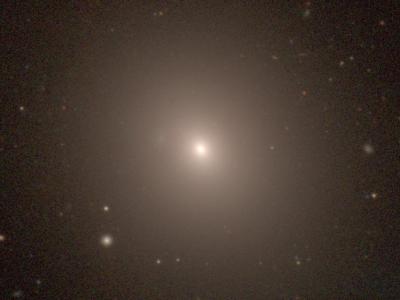 Hubble Space Telescope image of a giant elliptical galaxy